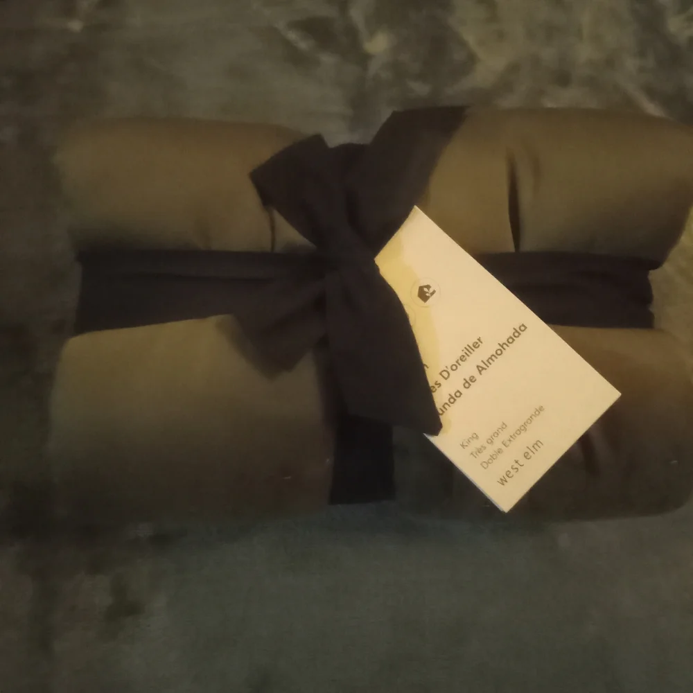 west elm King size sham
